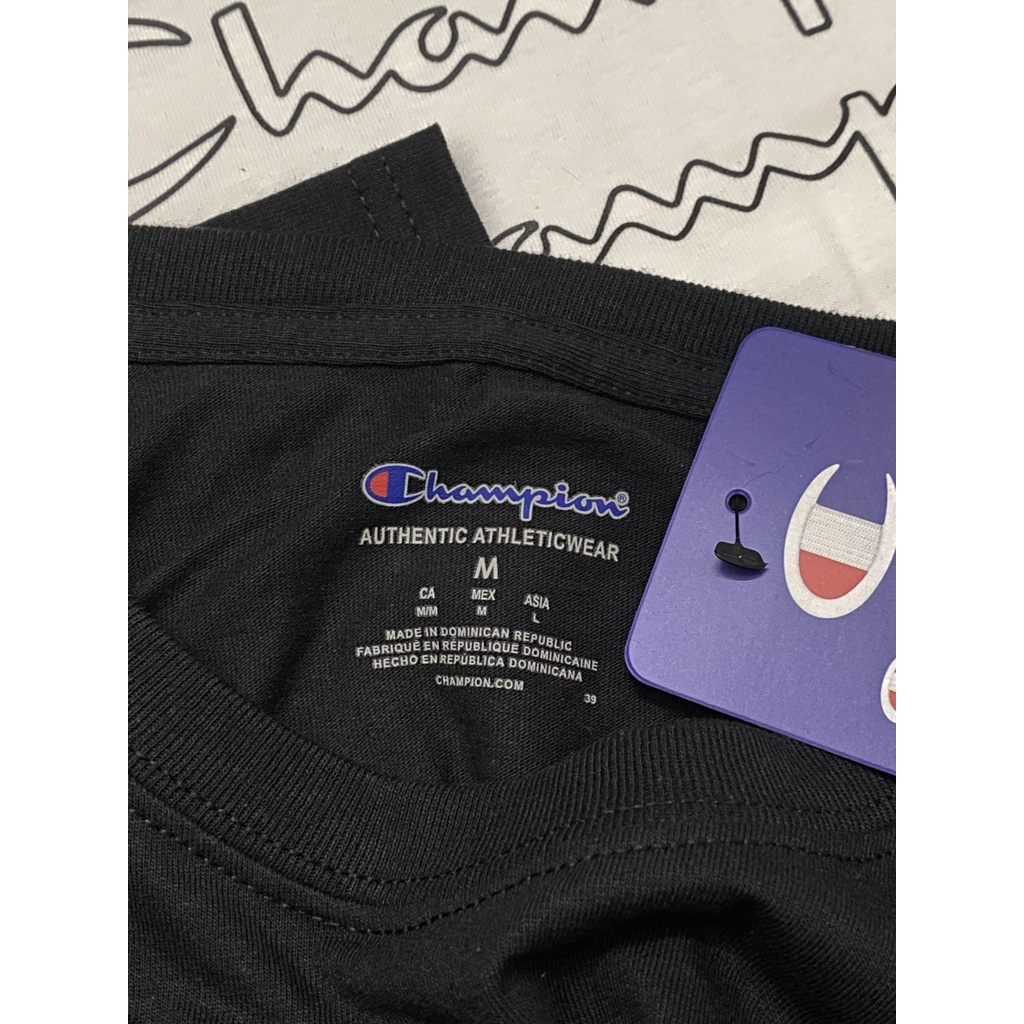 Áo thun Champion Tagless 7 Line Logo chính hãng - 100% AUTHENTIC MUA TRỰC TIẾP USA