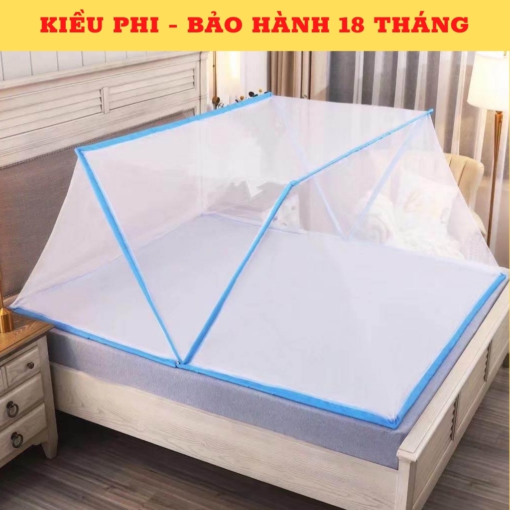 Màn chụp gấp gọn chống muỗi Kiều Phi - Mùng chụp xếp tự bung tiện dụng