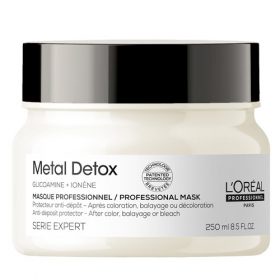 Dầu hấp giúp thải độc kim loại tóc cho tóc dày l'oreal Metal Detox 500ml