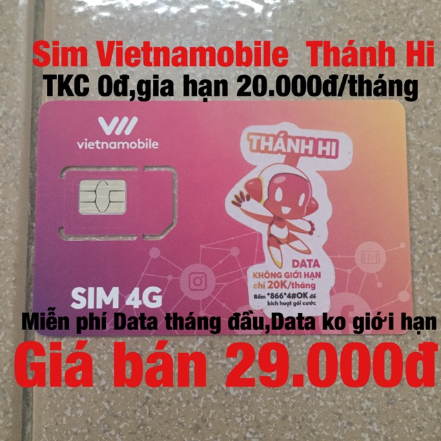 Sim Vietnamobile Thánh Hi