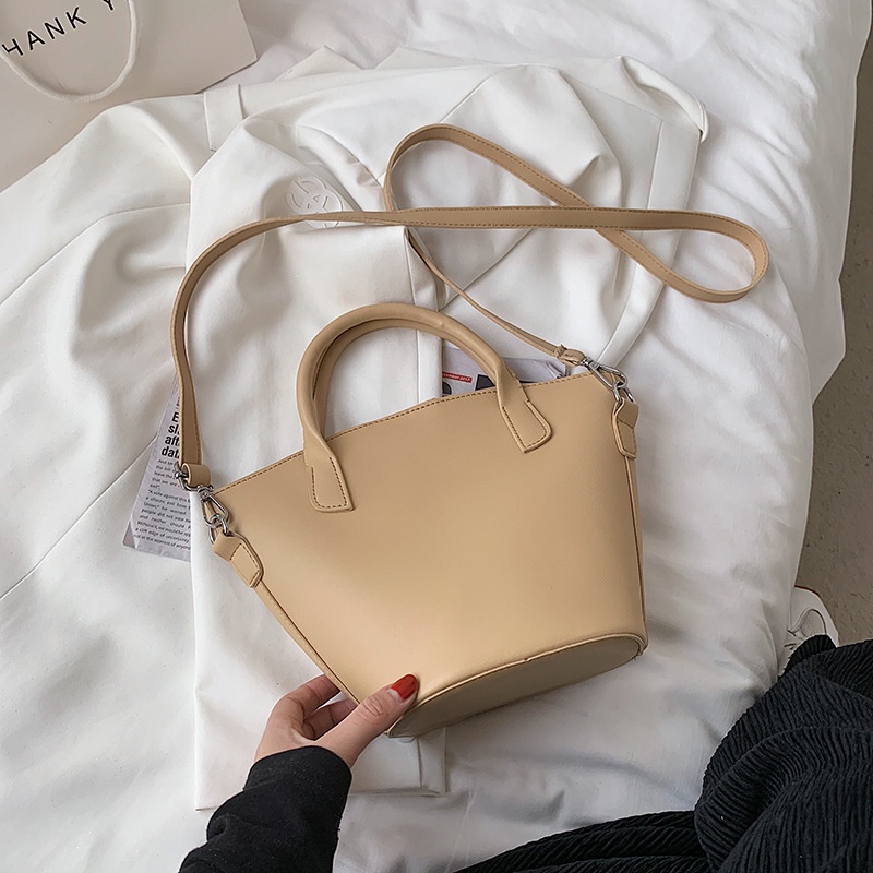 Túi Xách Nữ Cỡ Lớn Màu Trơn Thời Trang 2021