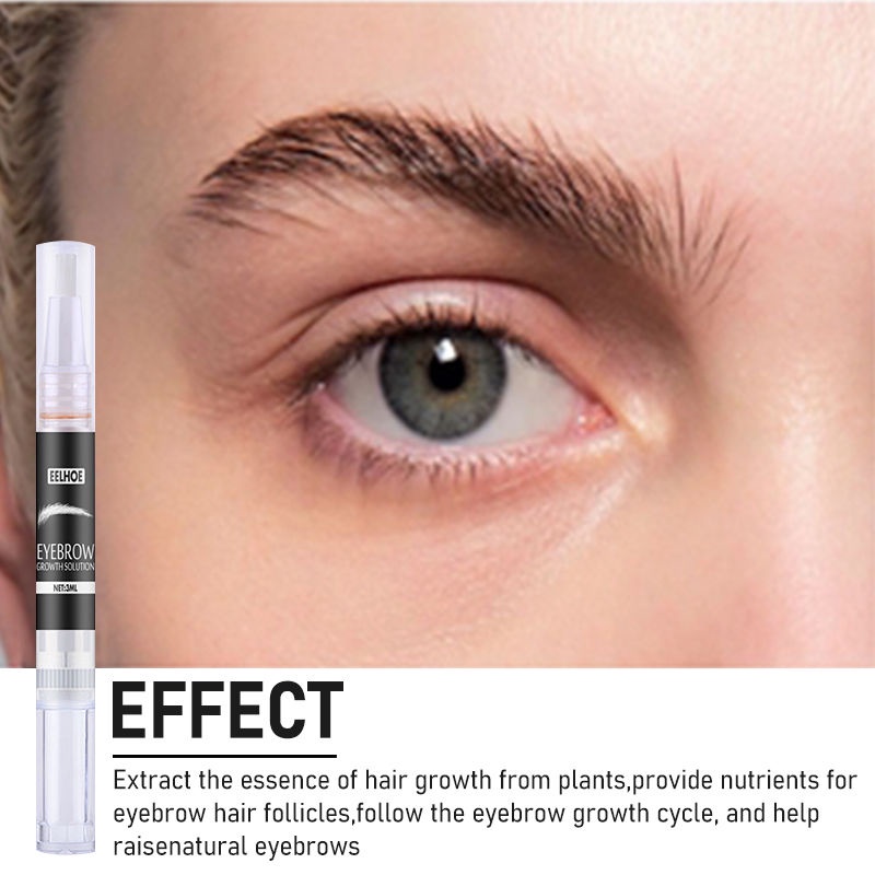 Dung Dịch Kích Thích Mọc Lông Mày/Lông Mày Dày Và Dày Hơn Thành Phần Tự Nhiên An Toàn Hiệu Quả