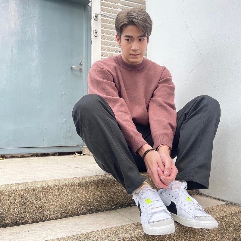 Giày Sneaker Nike Blazer Low ’77 Jumbo ‘White Black’  bản Swoosh To | PiuPiu Authentic