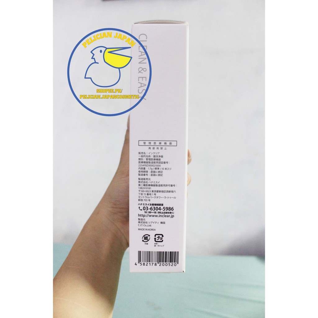 ĐŨA THẦN INCLEAR HÀNG NHẬT NỘI ĐỊA HỘP 10 CÁI