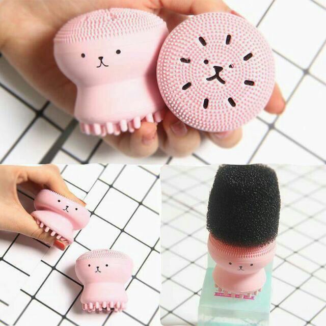 Silicone rửa mặt Jellyfish