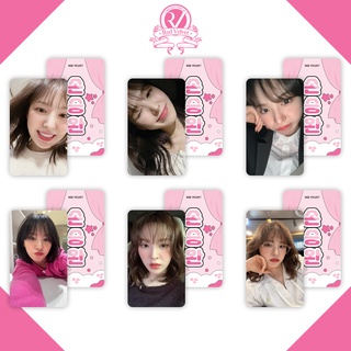Set 6 card design 5 thành viên redvelvet