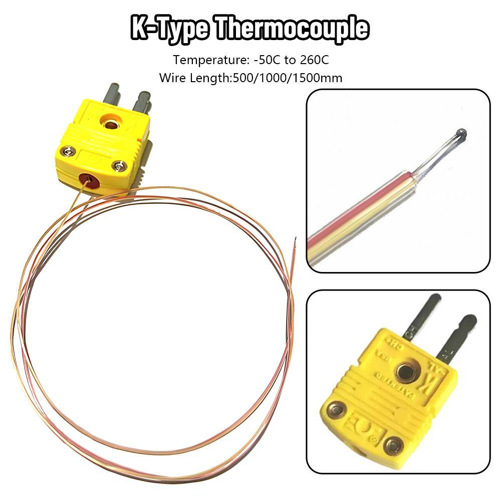 Cặp Nhiệt Kế Loại K 500 / 1000 / 1500mm SMPW-TT-K-30-See GG-K-30-SLE