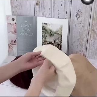 Mũ Nồi Retro Thêu Hình % Nón Beret Chất Kaki Thời Trang Form Unisex Nam Nữ N04