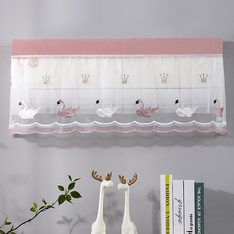 Vỏ Bọc Máy Điều Hòa Chống Bụi Hình Thỏ Có Móc Treo Tiện Dụng