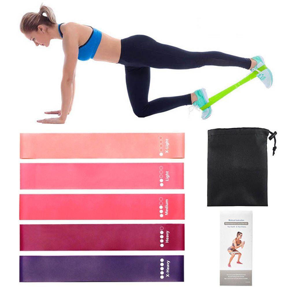 Set 5 Dây Cao Su Kháng Lực Tập Pilates / Pilates