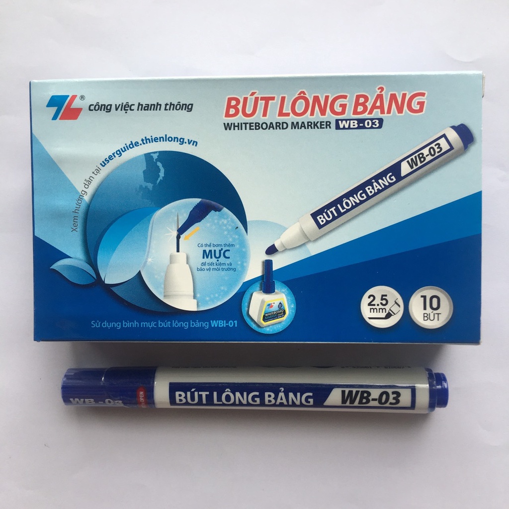 Bút Viết Bảng Trắng, Bút Lông Bảng, Bút Viết Xóa Được WB-03 Chất Lượng Cao