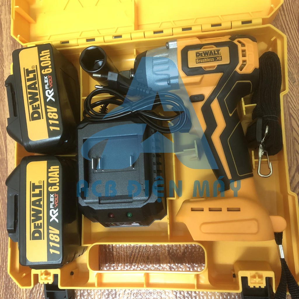 MÁY SIẾT BULONG DEWALT 118V - Không Chổi Than- Hàng loại 1 giá rẻ