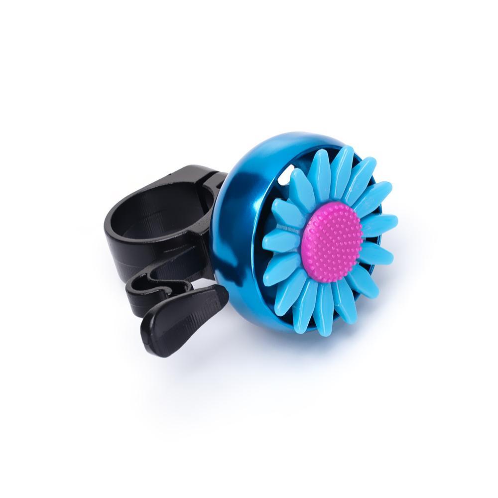 MUVAKO 1 Còi Xe Đạp Bằng Nhựa Hợp Kim In Hoa Cúc Dễ Thương Cho Bé Gái