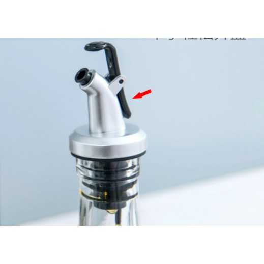 Chai Vuông Nắp rót đựng gia vị thủy tinh 500Ml