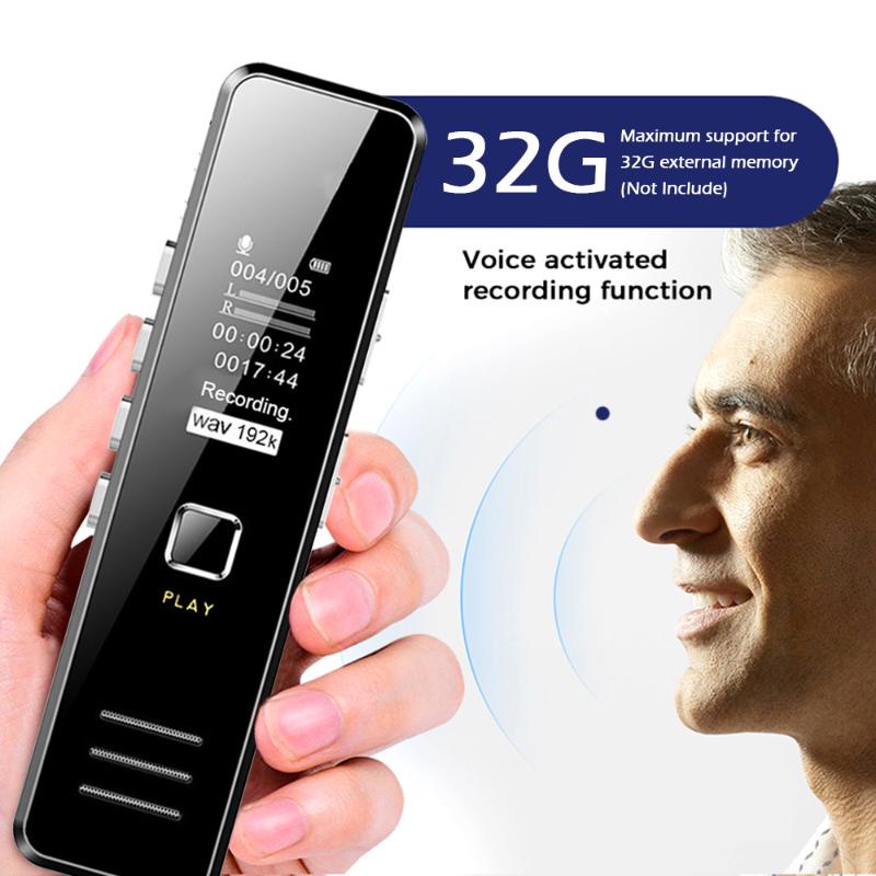 【High quality】Máy ghi âm giọng nói mini độ phân giải cao