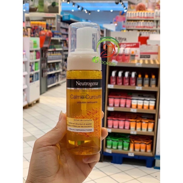 Sữa rửa mặt nghệ Neutrogena Củcuma 150ml