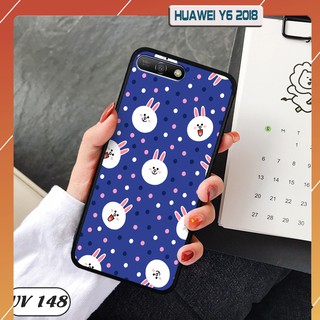 Ốp lưng Huawei Y6 2018 lưng nhám viền dẻo