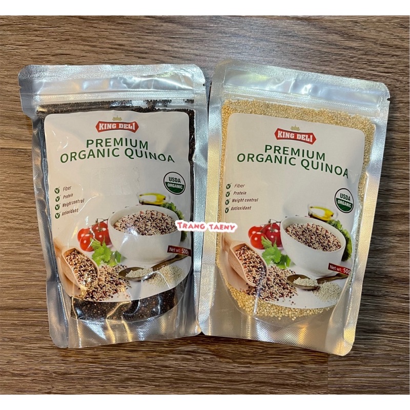 Hạt diêm mạch Quinoa King Deli 100g (Tách từ túi 500g)