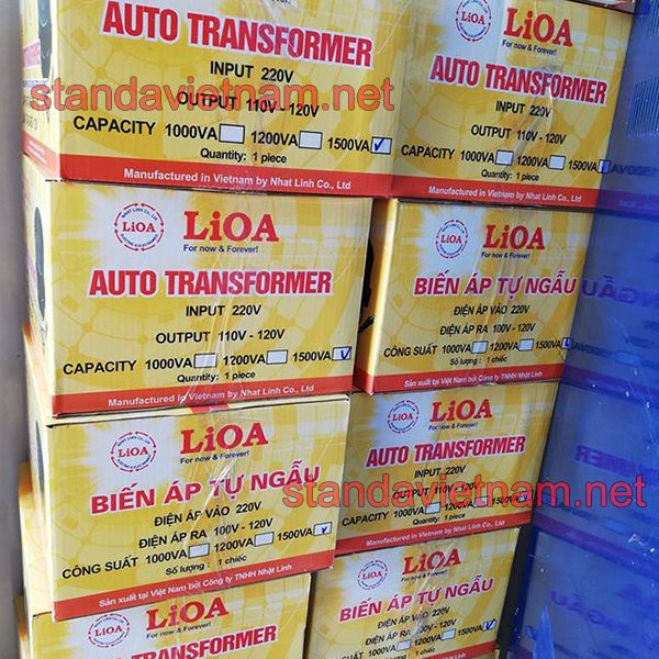 Biến Áp Đổi Nguồn Hạ Áp 1P - 0.2kVA Lioa DN002