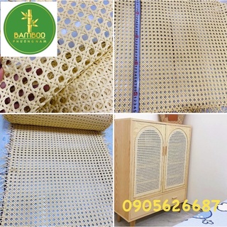 lưới mây mắt cáo nhựa giả mây khổ 60 CM khách lấy số lương lh xưởng