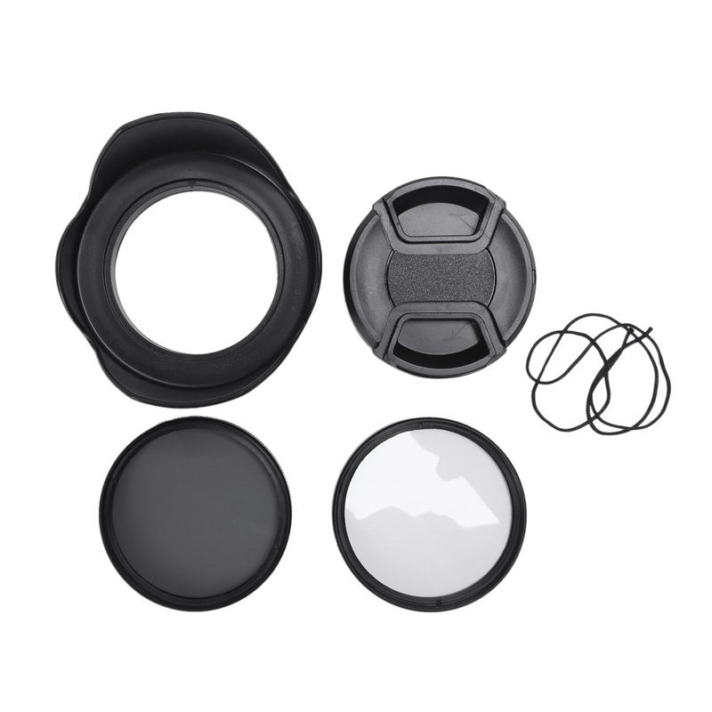 Loa Che Nắng CPL UV 58mm Cho Máy Ảnh Canon EOS 700D 100D 600D 1200D