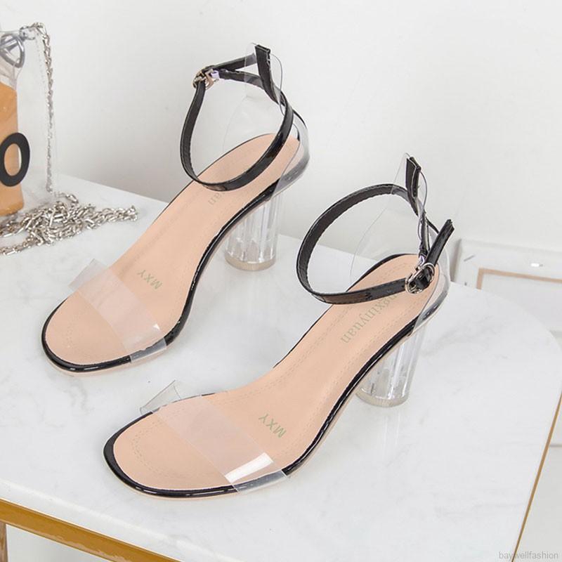 [Baywellfashion]Giày sandal nữ hở ngón thông thoáng