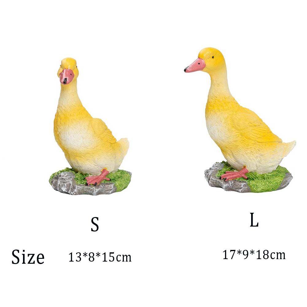 IVORY Mô Hình Vịt Con Xinh Xắn Dùng Để Trang Trí Nội Thất