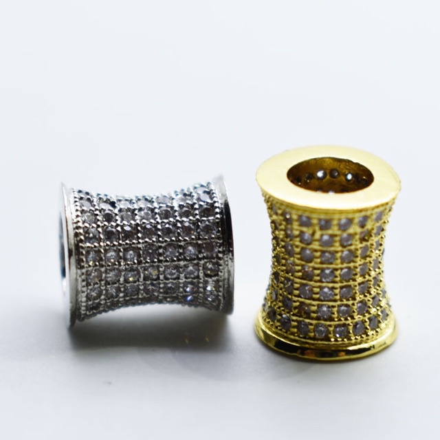 KHO SỈ  Charm trụ đính đá - Hàng loại 1 cực đẹp PL034
