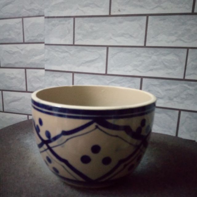 Thố sành, hủ đựng 13 cm