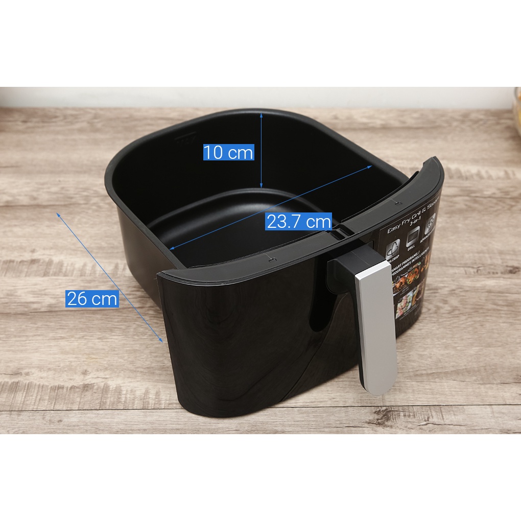 Nồi chiên không dầu kết hợp hấp Tefal FW201815 6.5 lít