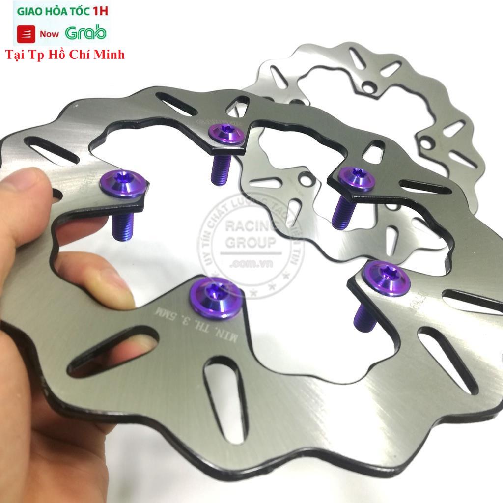 Cặp Đĩa Thắng Trước Sau Cho Ex150 Galfer (Combiz) V3