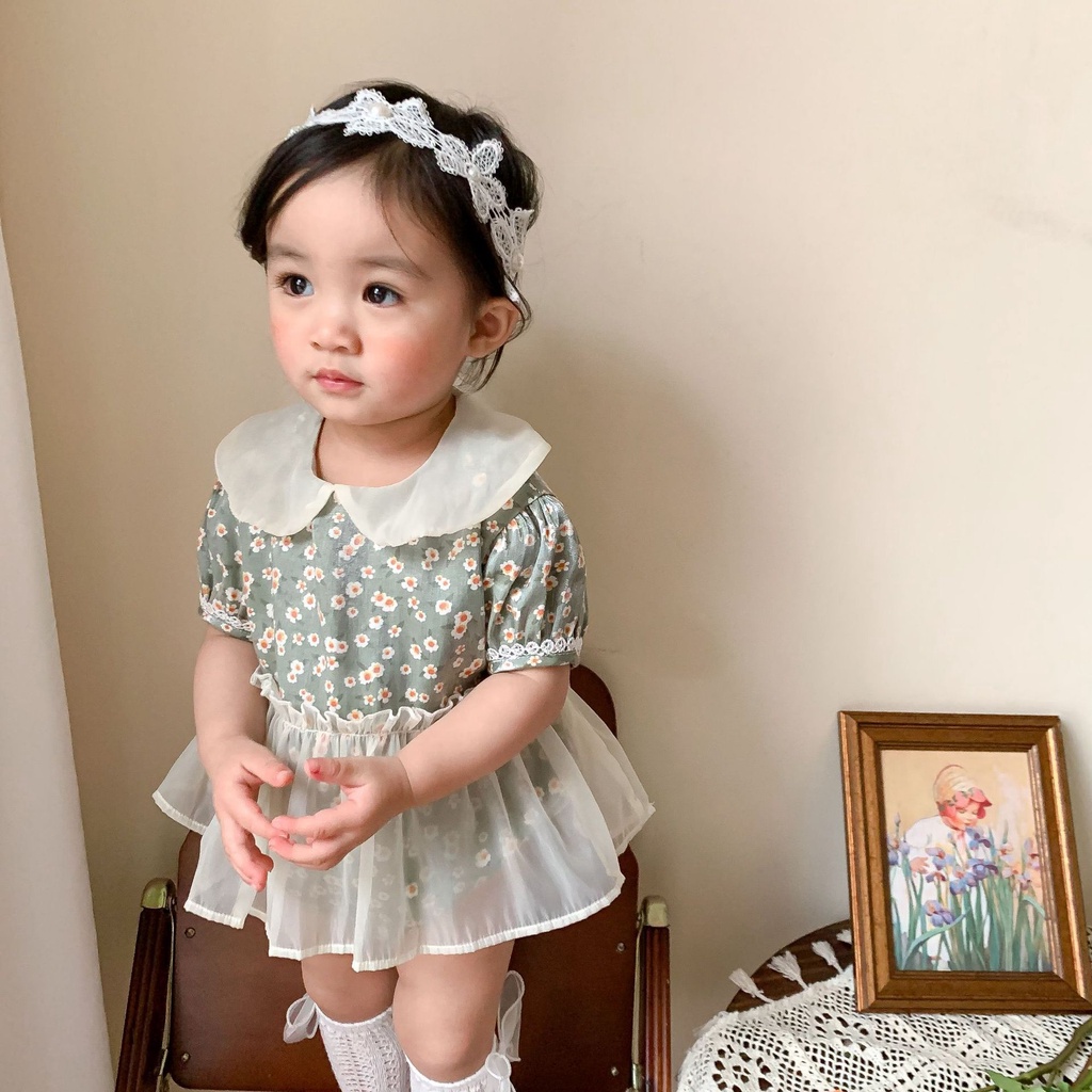 Đầm Công Chúa Thiết Kế Mới Đáng Yêu Thời Trang Mùa Hè Dành Cho Bé Gái