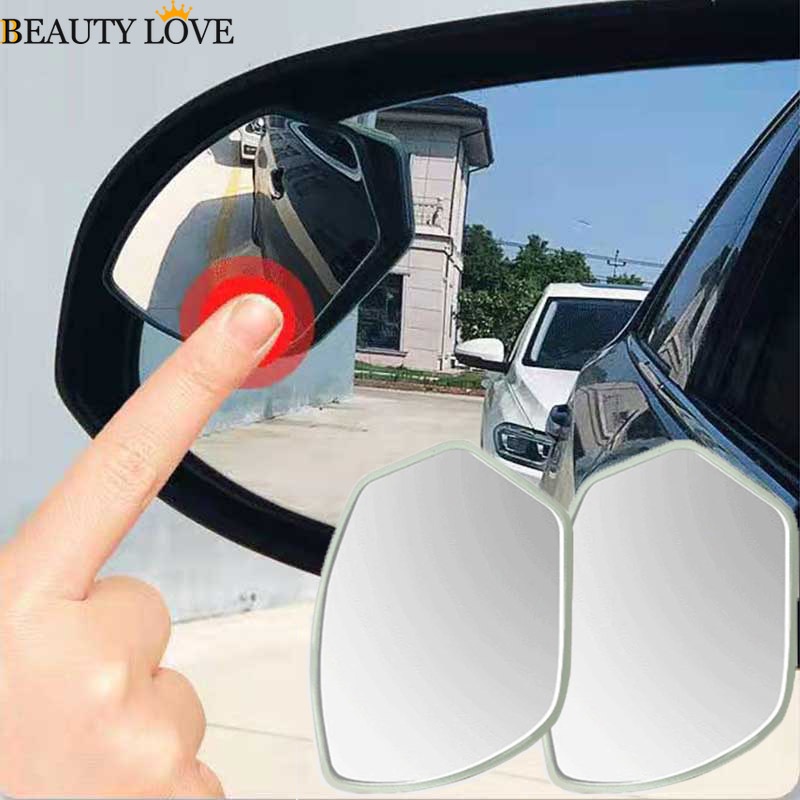 Gương Cầu Lồi / Điểm Mù HD Xoay 360 Độ Chống Sương Mù / Mưa Cho Gương Chiếu Hậu Xe Hơi