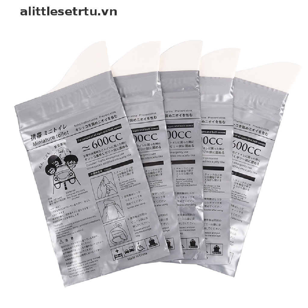Bồn Cầu Mini 600cc Dùng Một Lần Tiện Dụng Khi Đi Cắm Trại