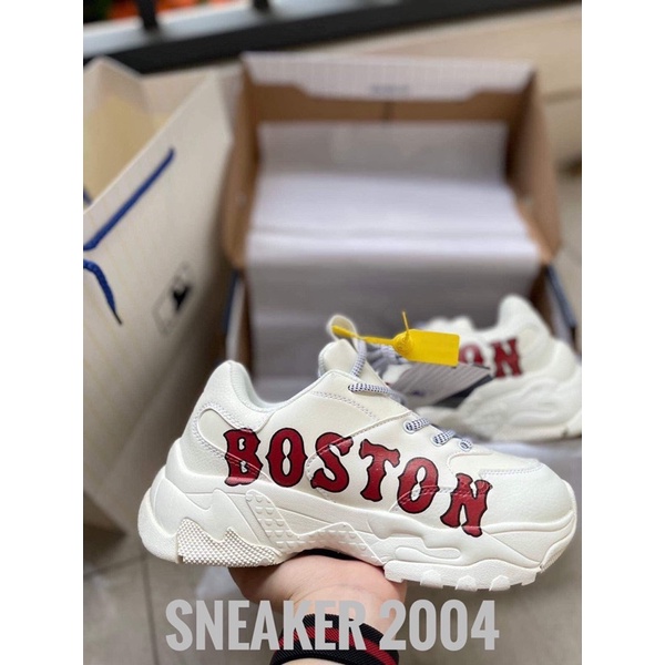 Giày mlb boston 11 giày thể thao nam nữ sneaker tăng chiều cao kèm hộp