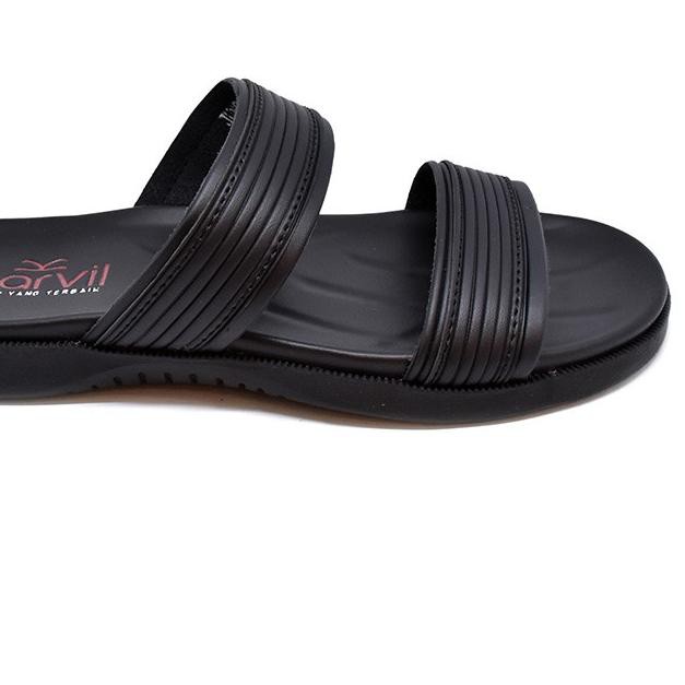 Sandal Carvil Juno-02 M Màu Đen Cao Cấp Thời Trang