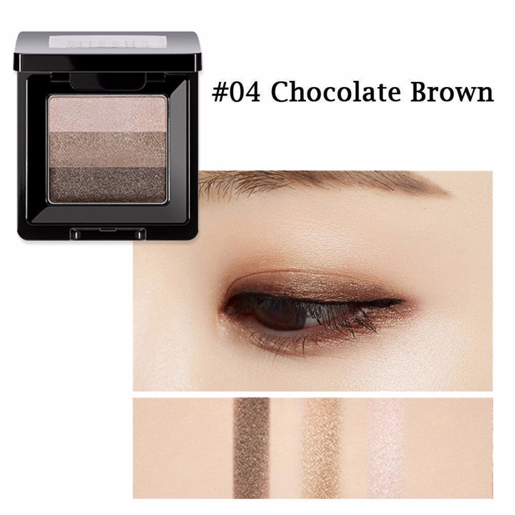 Phấn mắt Missha Triple Shadow 3 Màu Make Up Siêu Đẹp | BigBuy360 - bigbuy360.vn