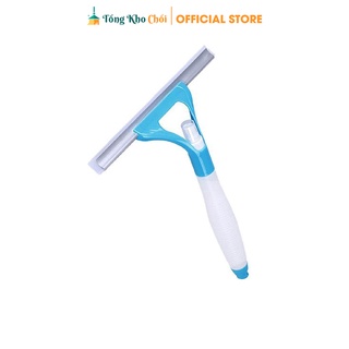 Cây lau kính kèm bình xịt 2 trong 1, lau kính tiện lợi Pulito LS-CLK