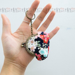 Khung túi sắt mini 5cm có móc khóa