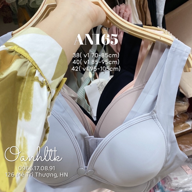Áo lót bầu - Áo ngực sau sinh cho con bú hàng thái viền đúc