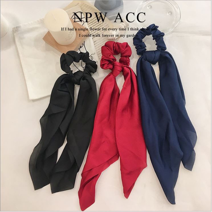 Dây cột tóc vải scrunchies màu xinh HOT TREND Orin K833 K834 K835 K836 K837 K838