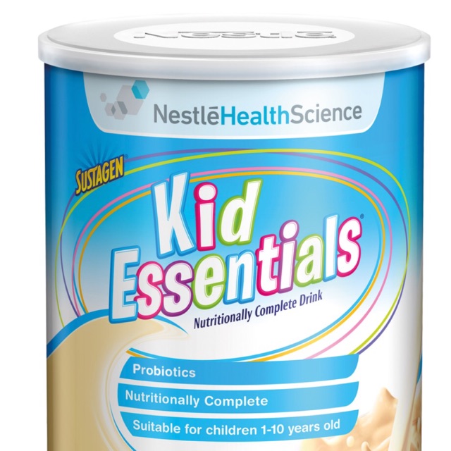 Sữa Kid Essentials Nestle Úc 800g vị Vani cho trẻ biếng ăn từ 1-10 tuổi