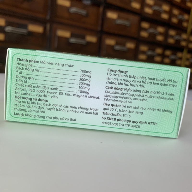 Phụ Hộ Khang - khí hư, huyết trắng, bạch đới - Nam Dược