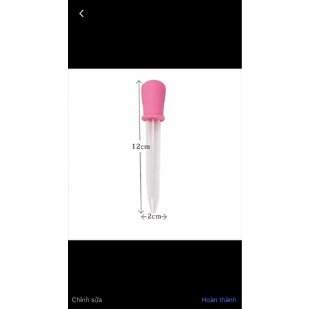 Ống đút sữa cho hamster, sóc, nhím kiểng,…