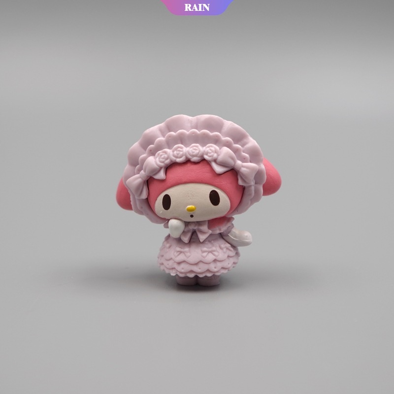 Bộ 5 Búp Bê Kuromi Sanrio Hoạt Hình Trang Trí Bánh Làm Quà Tặng Cho Bé