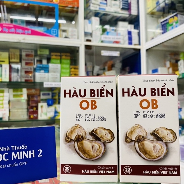 ✅ [Chính Hãng] Hàu Biển OB - Viên Uống Tăng Cường Sức Mạnh Sinh Lý Nam - Cải Thiện Yếu Sinh Lý, Xuất Tinh Sớm