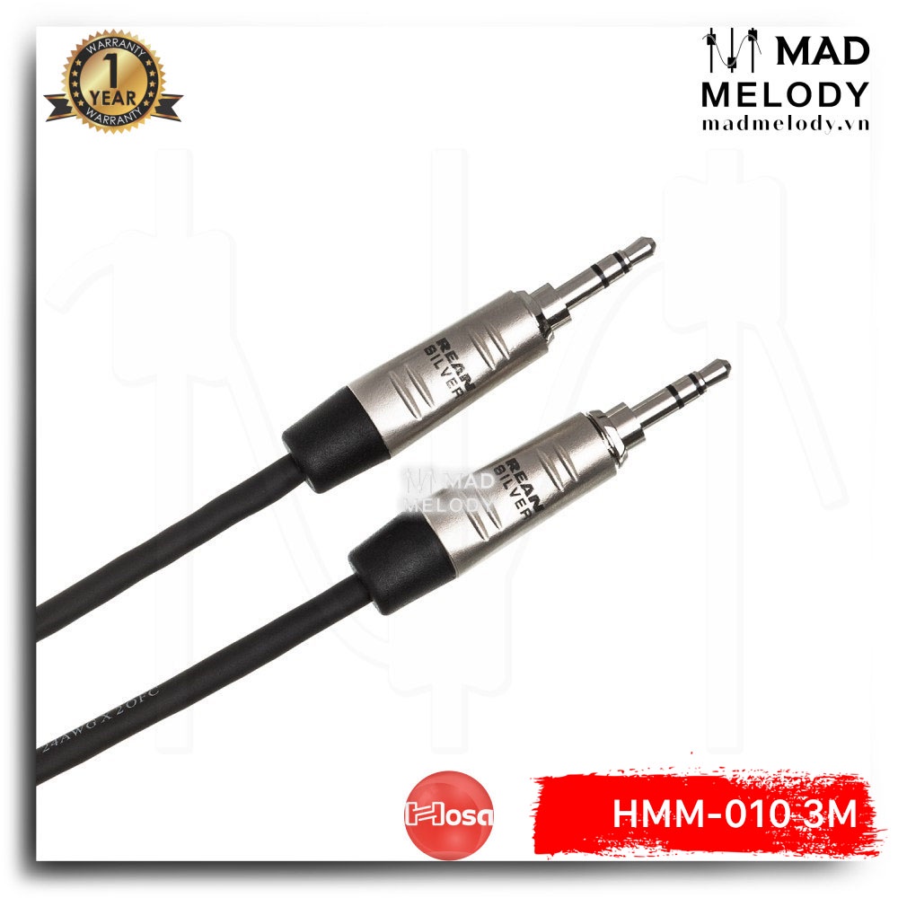 Hosa Pro Stereo Interconnect HMM-010