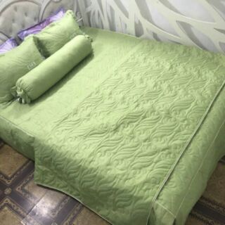 Chăn ga gối satin 1 màu