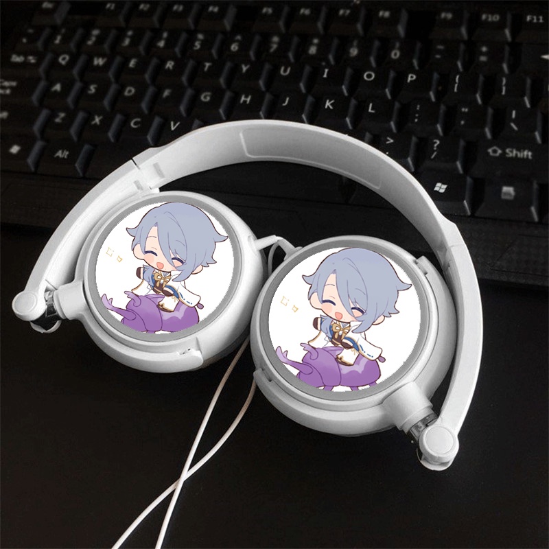 Tai nghe in hình Chu Chí Hâm Gia tộc TF dạng chụp có mic cắm dây tiện lợi idol cpop
