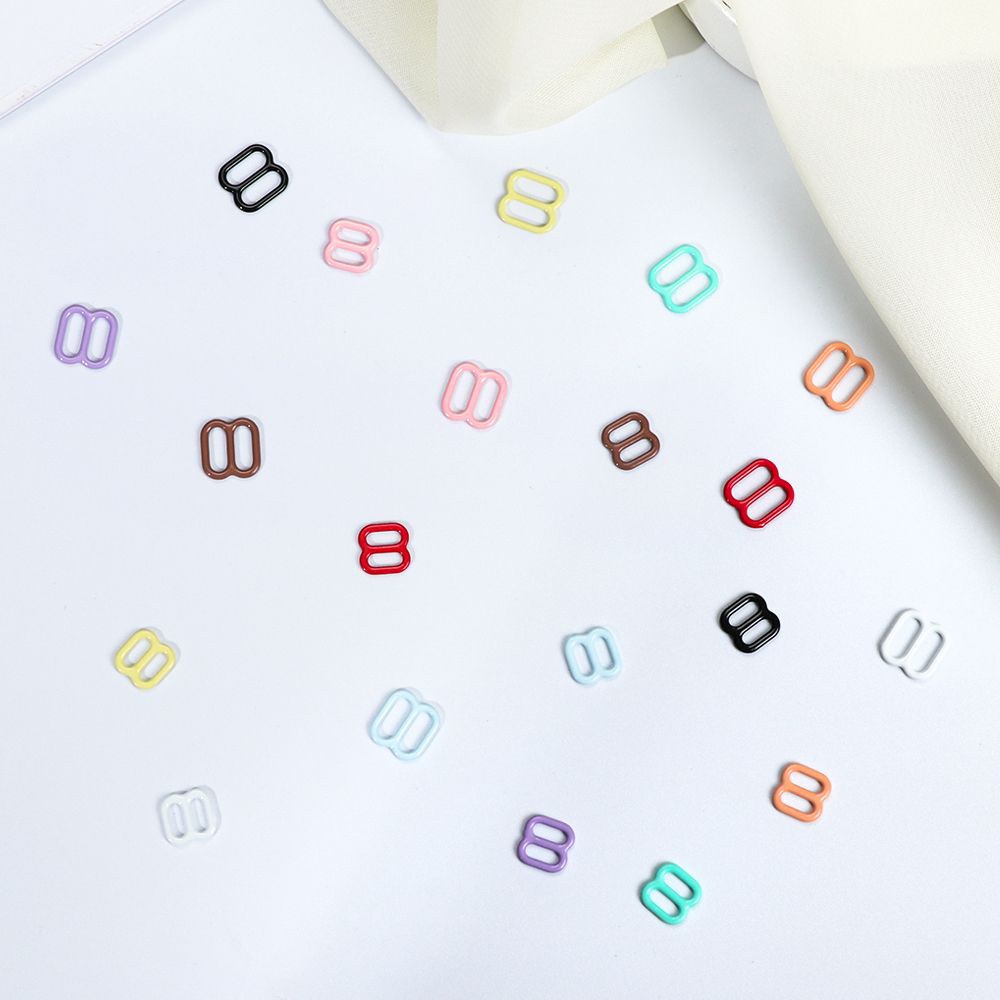 Set 20 Nút Khóa Ba Mặt Mini 10 Màu Kích Thước 6mm / 8mm Chất Lượng Cao Cho Búp Bê